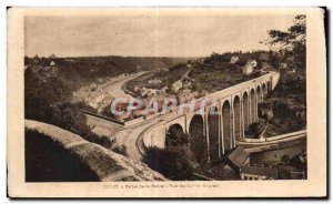 Old Postcard Vallee Dinan Rance English View