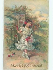 Divided-Back CHILDREN SCENE Great Postcard AA6103