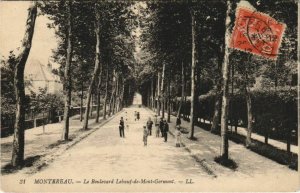 CPA Montereau Le Boulevard Leboeuf-de-Mont-Germont FRANCE (1100783)