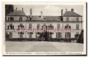 Old Postcard Around Divonne les Bains Chateau of Madame de Stael Coppet has h...