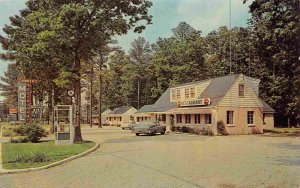 Danners Motel & Restaurant Colonial Heights Virginia postcard