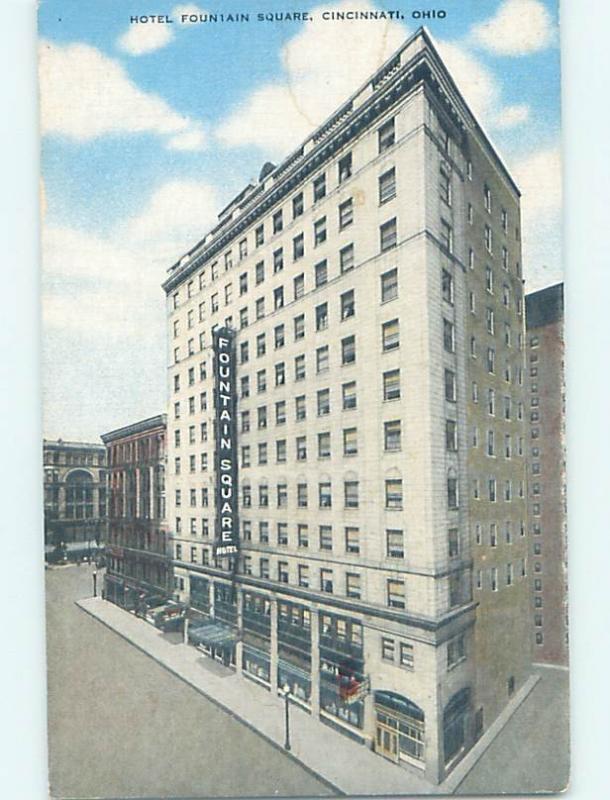 Linen HOTEL SCENE Cincinnati Ohio OH H1078