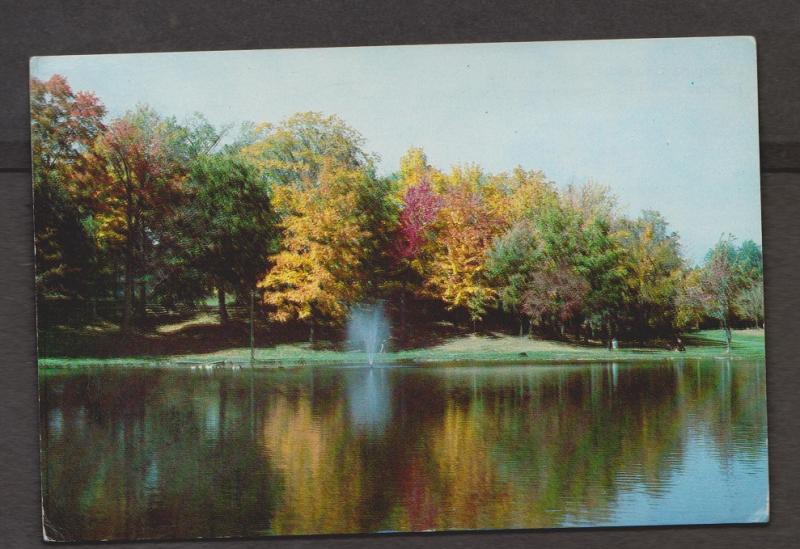 The Pond Of Howard's Domain In The Fall - 1987 Used Some Wear
