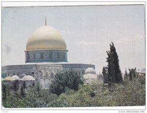 JERUSALEM, Israel, 1950-1970's; Dome of the Rock