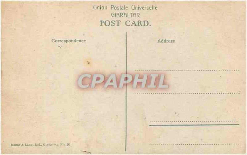 'Postcard Gibraltar Old Light House and Governor''s Cottage'