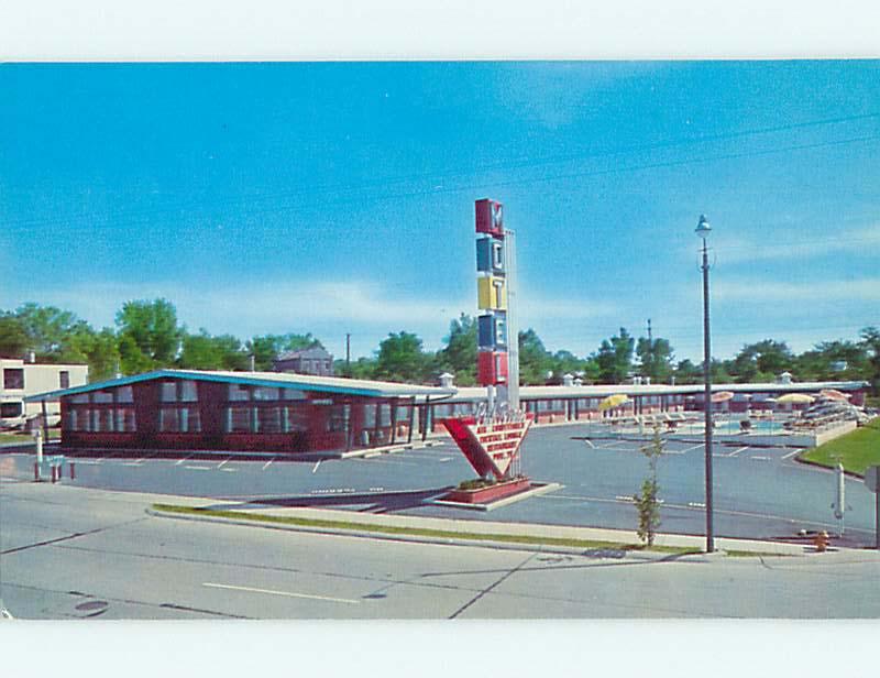 Unused Pre-1980 PARK TERRACE MOTEL Springfield Ohio OH s3471-22