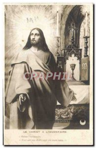 Old Postcard A Christ L & # 39Inventaire
