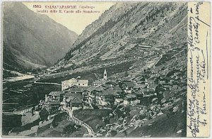 31915 vintage postcard AOSTA province - Valsavarenche 1905-