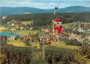 BG1198 cable train hahnenkiee bockswiese oberharz  CPSM 14x9.5cm germany