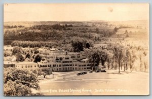 RPPC  1926  Poland Spring Hotel   Maine   Postcard