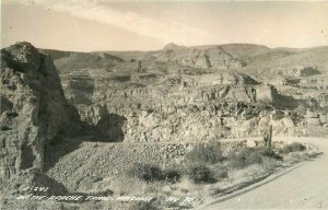 Arizona Highway 70 Cook E-243 On the Apache Trail RPPC Photo Postcard 21-1944