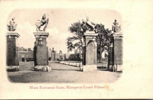 England Hampton Court Palace West Entrance Gate