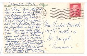 NM - Clovis. Main Street ca 1956