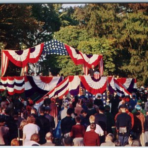 c1960s Gettysburg, PA Lincoln Address Reenactment Western Maryland Railway A241