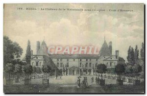 Old Postcard Rueil Le Chateau Malmaison during the Empire Court of Honor