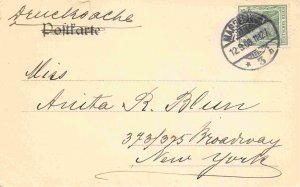 Dom Cathedral Magdeburg Germany 1903 postcard