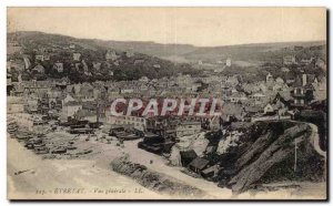 Old Postcard General view Etretat