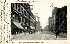 CT - Bridgeport. Main Street Looking South
