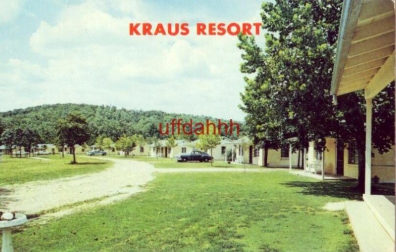 KRAUS RESORT on BULL SHOALS LAKE, FLIPPIN, AR. 