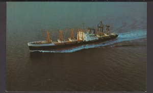 SS ALASKAN MAIL one of 10 Mail Line Vessels luxurious passenger service - Chrome