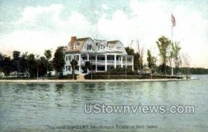 Alex Peacock Residence - Thousand Islands, New York NY Postcard