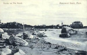 Rocks on the Beach - Monument Beach, Massachusetts MA  