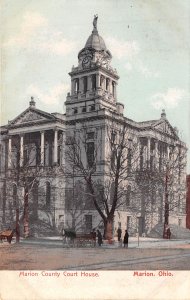 Marion Ohio c1910 Postcard Marion County Court House