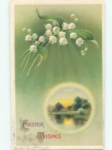 Divided-Back EASTER SCENE Great Postcard AA1436