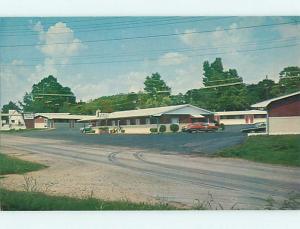 Unused Pre-1980 OLD CARS & CAPRI MOTEL Mena Arkansas AR u2376