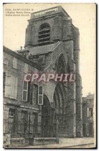 Old Postcard Saint Dizier The Church of Our Lady