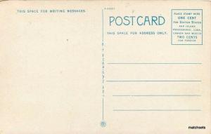 1940s Stockton California El Dorado School Teich postcard 4568