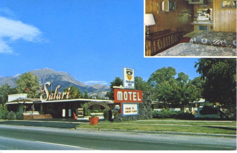 Nephi UT Utah ~ Friendship Inn Safari Motel ~ Postcard