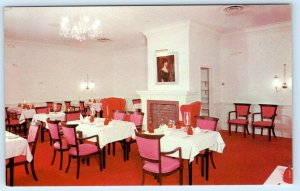 CALGARY, ALBERTA Canada ~ Stampeder Hotel BARNEY'S GEORGIAN ROOM c1960s Postcard