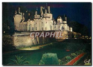 Postcard Modern Castles of Loire Chateau d'Usse Loire Valley