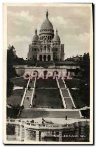 Old Postcard Paris Le Sacre Coeur