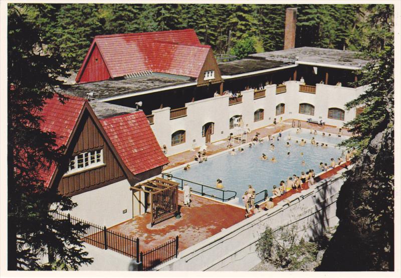Swimming Pool, Miette Hot Springs, Jasper National Park, Jasper