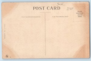 Regina Saskatchewan Canada Postcard Giant Tomatoes and Vegetable c1910