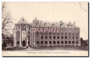 Champrosay - Sanatorium Minorets - L & # 39Entree - Old Postcard