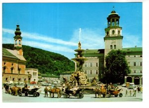 The Festival City, Salzburg, Austria, Horse Drawn Wagons Parade