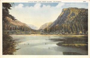 TULARE, CA California   LITTLE KERN LAKE  Scenic View    c1920's Postcard