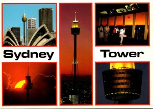 Australia Sydney Multiple Views Of The Sydney Tower 1988