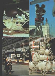 116077 USSR VDNKh Pavilion of SPACE Collection of 15 postcards