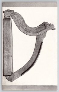 Cast of The Dalway Harp Ireland Chicago Museum Postcard C38
