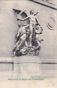 Belgium Brussells Monument Du Musee Des Beaux Art