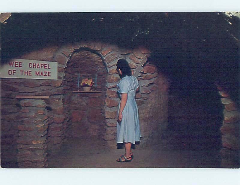 Unused Pre-1980 UNDERGROUND GARDEN AT CHAPEL Fresno California CA A6264