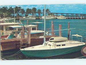Pre-1980 HARBOR SCENE Fort Myers Florida FL hp7683