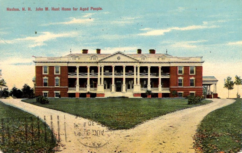 Nashua, New Hampshire - The John M. Hunt Home for Aged People - in 1914