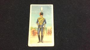 Godfrey Phillips Cigarette Card No 22 Wellington East Coast Mounted Rifles