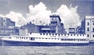 Wilmington North Carolina Fergus' Ark Seafood Restaurant Postcard AA44895