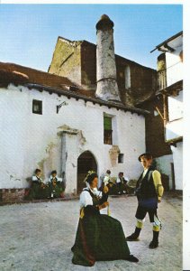 Spain Postcard - Hecho - [Pirineo Aragones] - Trojes Tipicos - Ref 17644A